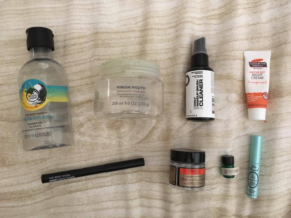 May Empties and Reviews